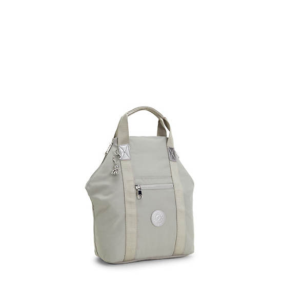 Kipling Art Tote Backpack Laptop Bags Almost Grey | AU 1293TC